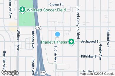 Map image of the property - 6712 St Clair Ave