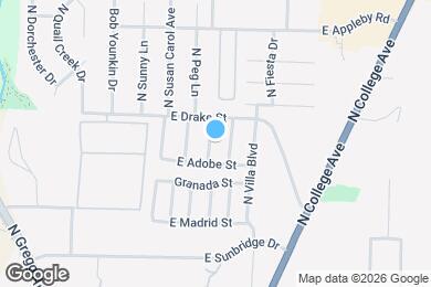 Map image of the property - 2732 N Sierra Ave