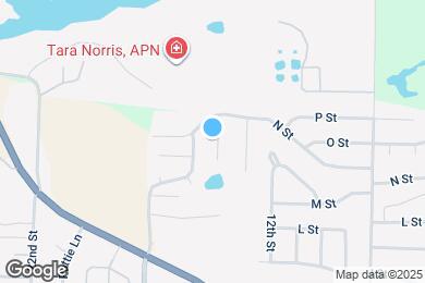Map image of the property - 1503 14th Cir