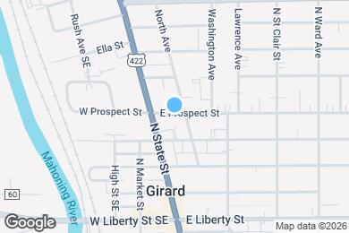 Map image of the property - 25 E Prospect St