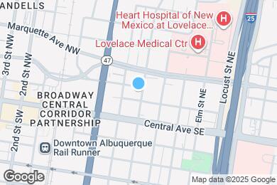 Map image of the property - 205 Edith Blvd NE