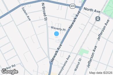 Map image of the property - 631 N Broad St