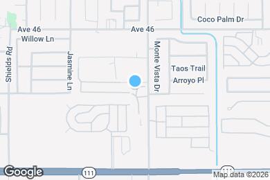 Map image of the property - 80950 Via de Monte