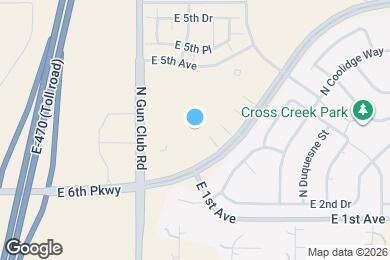 Map image of the property - 23492 E 3rd Pl
