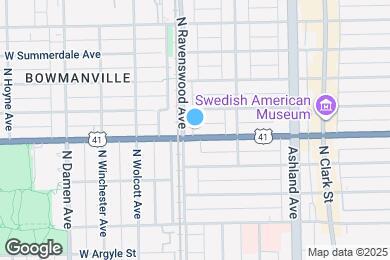 Map image of the property - 1744 W Foster Ave