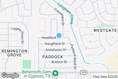 Map image of the property - 18611 Headland Dr