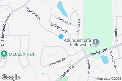 Map image of the property - 5402 Trailbend Dr
