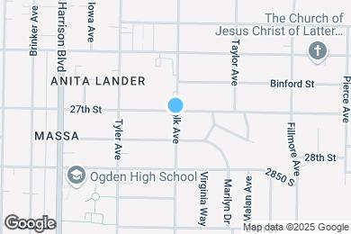 Map image of the property - 2705 Polk Ave
