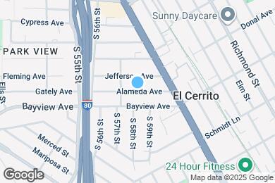 Map image of the property - 5813 Alameda Ave