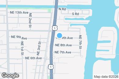 Map image of the property - 620 NE 9th Ave