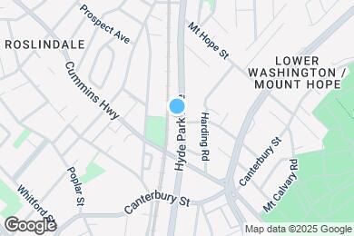 Map image of the property - 553 Hyde Park Ave