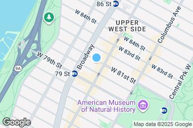 Map image of the property - 202 W 81st St