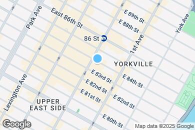 Map image of the property - 308 E 84th St