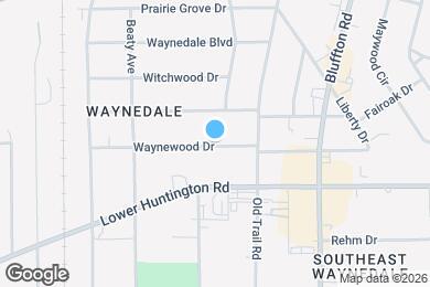 Map image of the property - 2706 Waynewood Dr