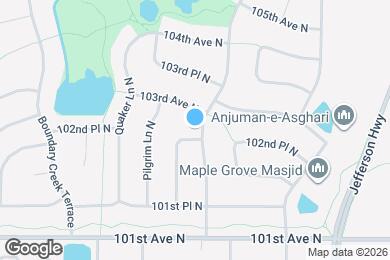 Map image of the property - 10273 Orleans Ln N