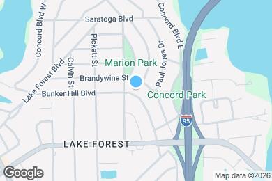 Map image of the property - 885 Bunker Hill Blvd