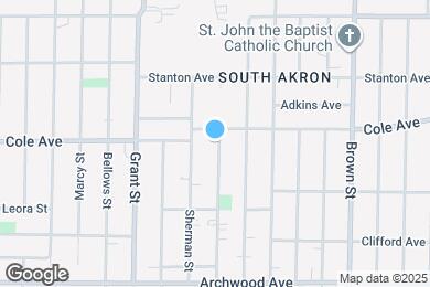 Map image of the property - 1180 Atwood Ave