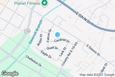 Map image of the property - 215 Cardinal Dr
