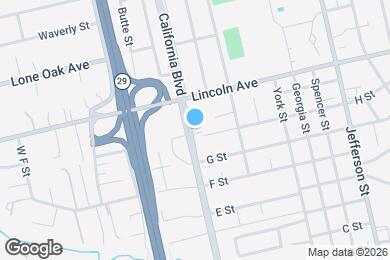 Map image of the property - 2350 California Blvd