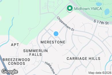 Map image of the property - 3733 Merestone Dr
