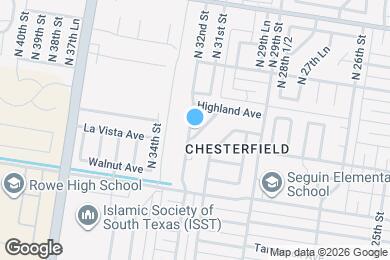 Map image of the property - 2500 N 32nd St