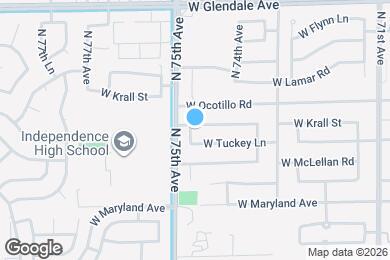 Map image of the property - 7441 W Krall St