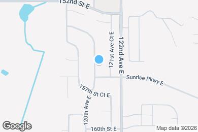 Map image of the property - 15605 120th Ave E
