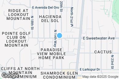 Map image of the property - 12842 N 20th St