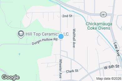 Map image of the property - 208 Wheeler Ave