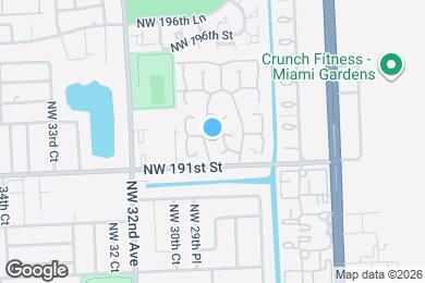 Map image of the property - 2954 NW 192nd Ter