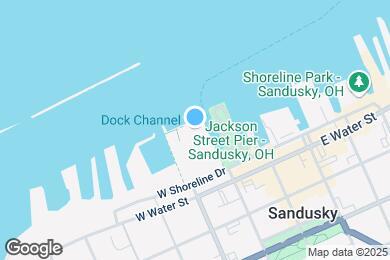 Map image of the property - 401 W Shoreline Dr