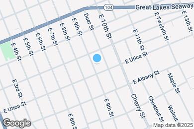 Map image of the property - 239 E 9th St