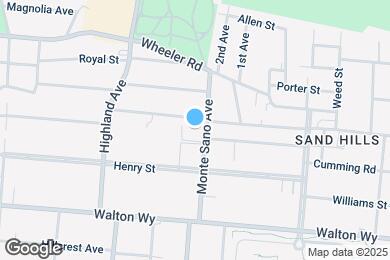 Map image of the property - 801 Monte Sano Ave