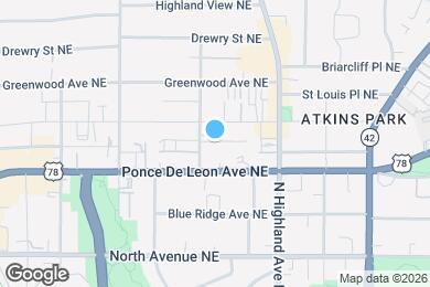 Map image of the property - 741 Frederica St NE