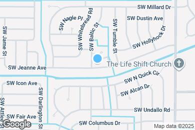 Map image of the property - 467 SW Jeanne Ave