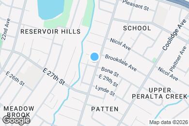 Map image of the property - 2841 Fruitvale Ave