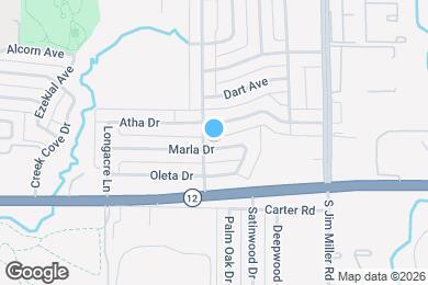 Map image of the property - 6811 Marla Dr