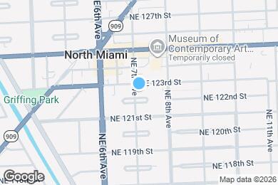 Map image of the property - 12287 NE 7th Ave