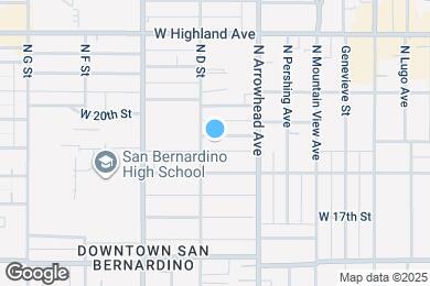 Map image of the property - 379 W 19th St