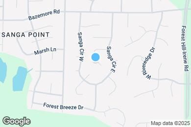 Map image of the property - 563 Brookview Cove