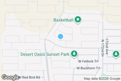 Map image of the property - 17517 W Bent Tree Dr