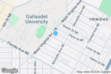 Map image of the property - 1112 Oates St NE