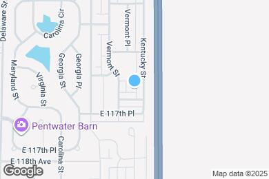 Map image of the property - 1068 E 115th Ct