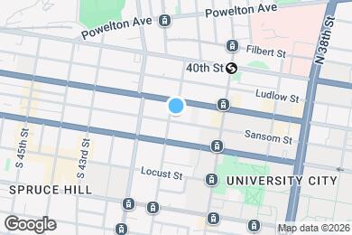 Map image of the property - 4059 Sansom St