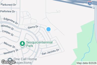 Map image of the property - 4452 Sierra Dr