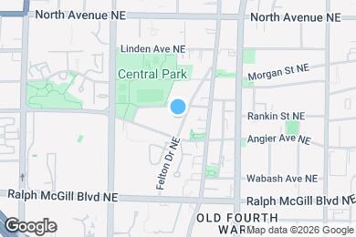 Map image of the property - 460 Felton Dr NE