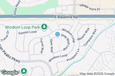 Map image of the property - 2674 Gray Wolf Loop