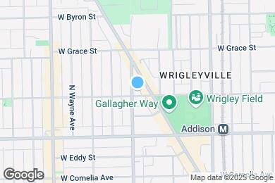 Map image of the property - 3703 N Racine Ave