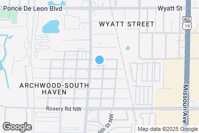 Map image of the property - 706 15th Ave NW