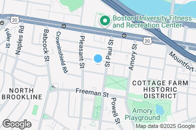 Map image of the property - 327 St Paul St